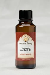 Massage & Bath Oil - Amber Amore